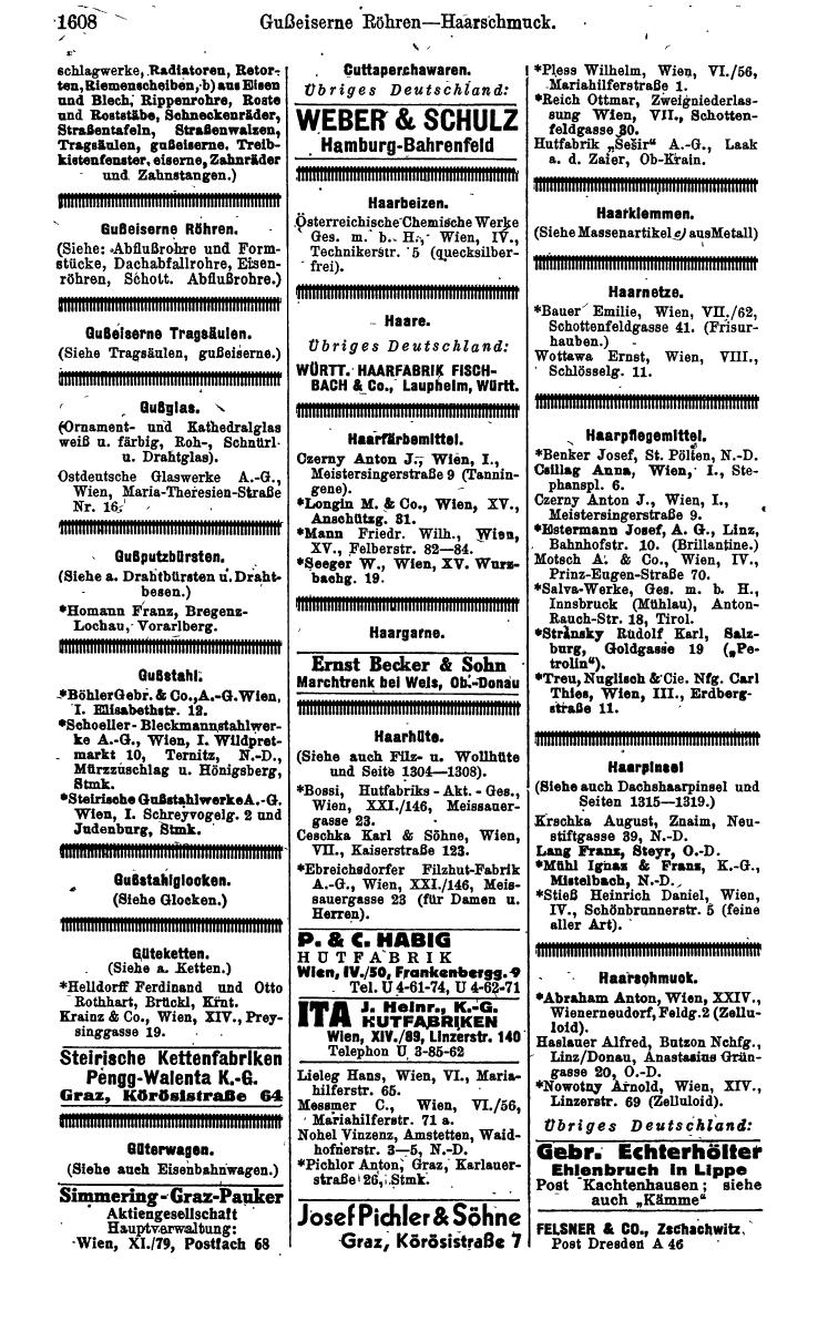 Compass. Kommerzielles Jahrbuch 1942: Ostmark. - Seite 1752