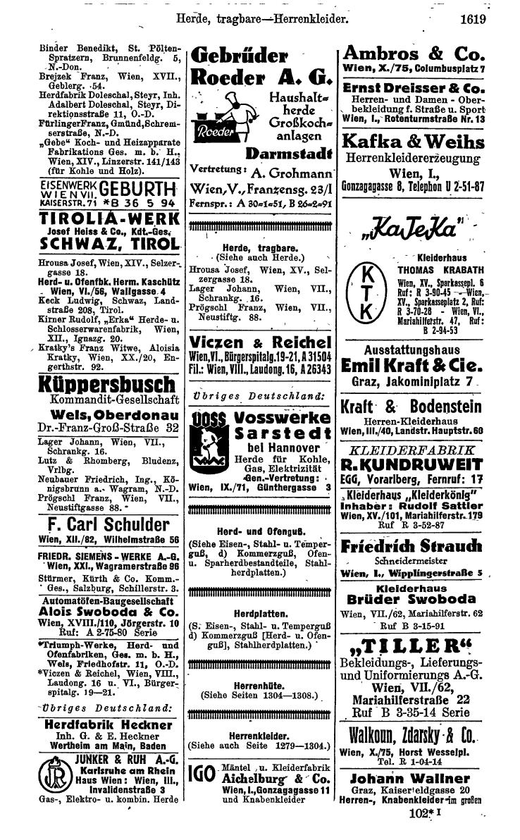 Compass. Kommerzielles Jahrbuch 1942: Ostmark. - Seite 1763