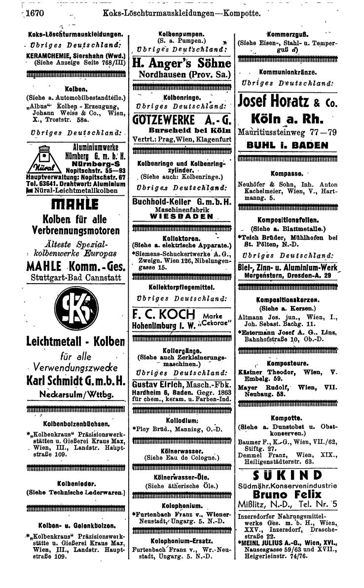 Compass. Kommerzielles Jahrbuch 1942: Ostmark. - Page 1814