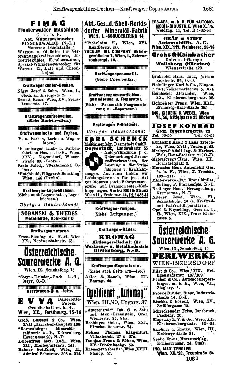 Compass. Kommerzielles Jahrbuch 1942: Ostmark. - Seite 1825