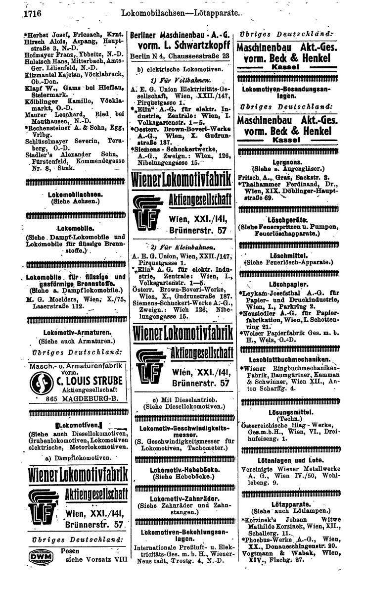 Compass. Kommerzielles Jahrbuch 1942: Ostmark. - Page 1860