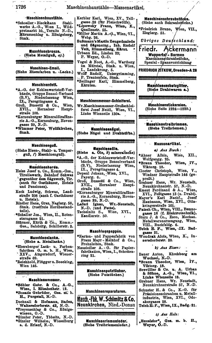 Compass. Kommerzielles Jahrbuch 1942: Ostmark. - Seite 1870