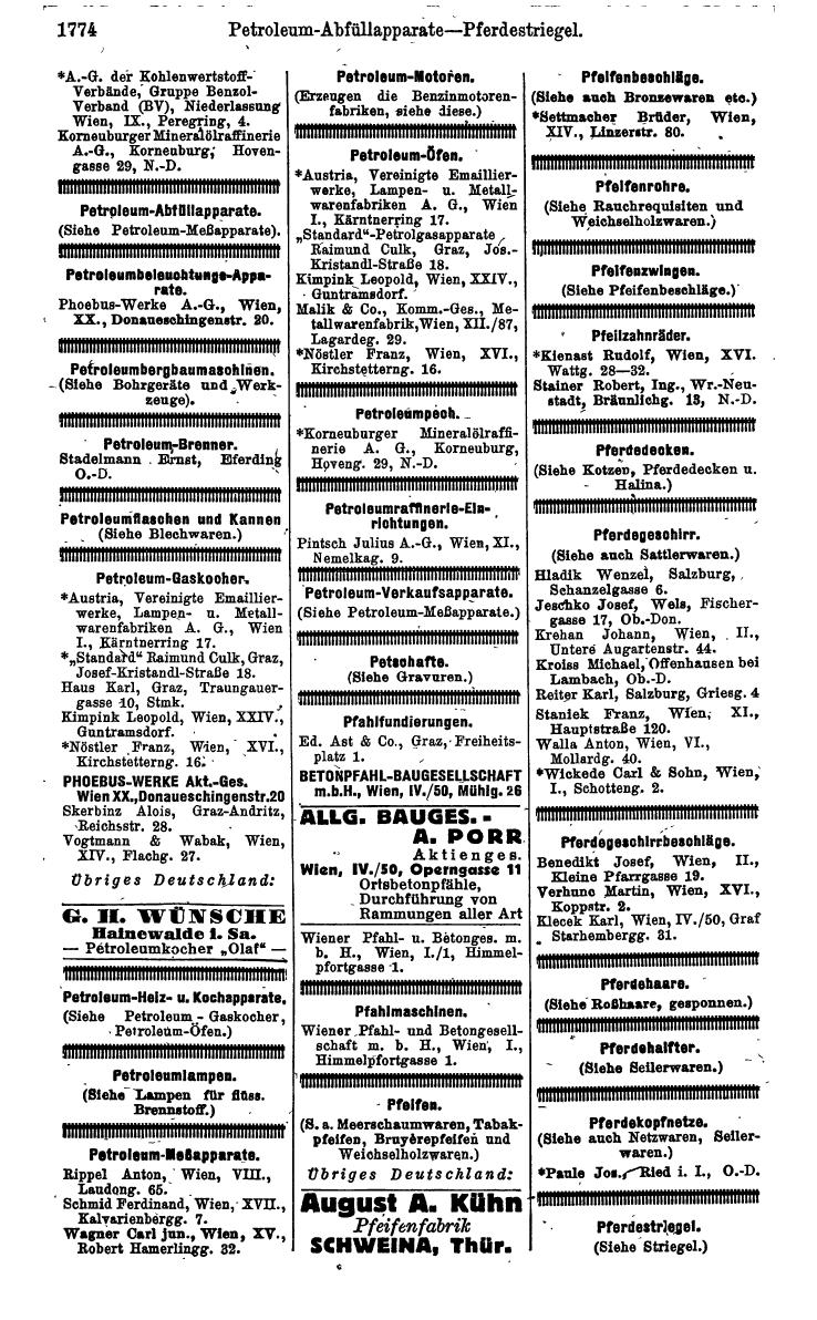 Compass. Kommerzielles Jahrbuch 1942: Ostmark. - Seite 1918