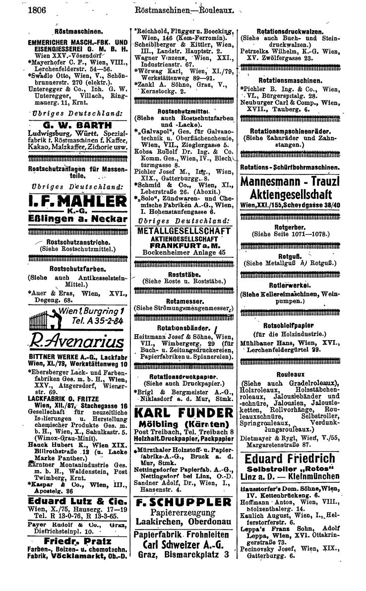Compass. Kommerzielles Jahrbuch 1942: Ostmark. - Seite 1950