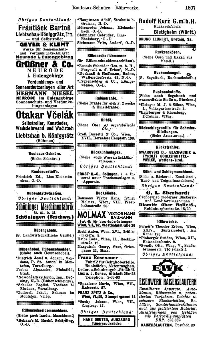 Compass. Kommerzielles Jahrbuch 1942: Ostmark. - Seite 1951