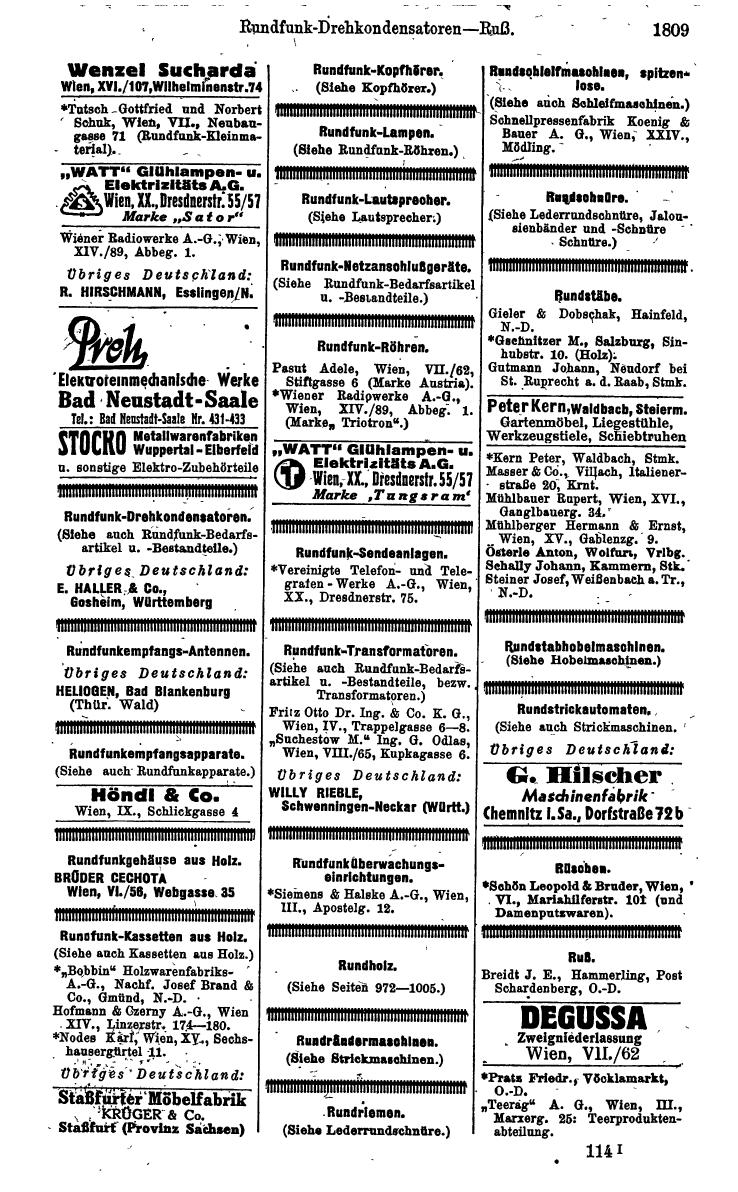 Compass. Kommerzielles Jahrbuch 1942: Ostmark. - Seite 1953