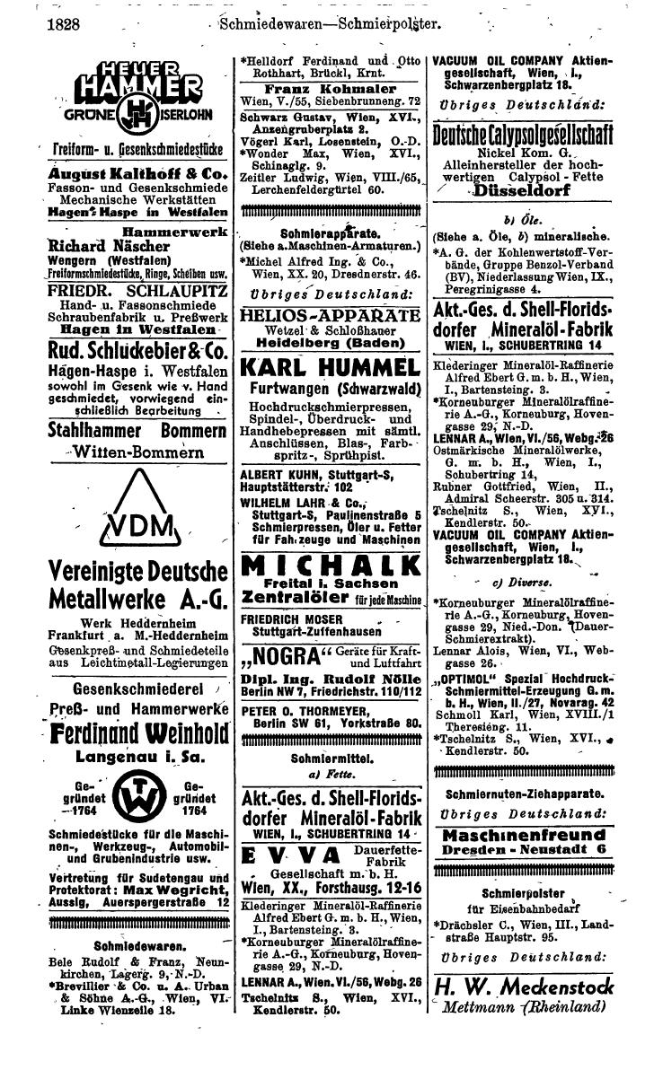 Compass. Kommerzielles Jahrbuch 1942: Ostmark. - Seite 1972