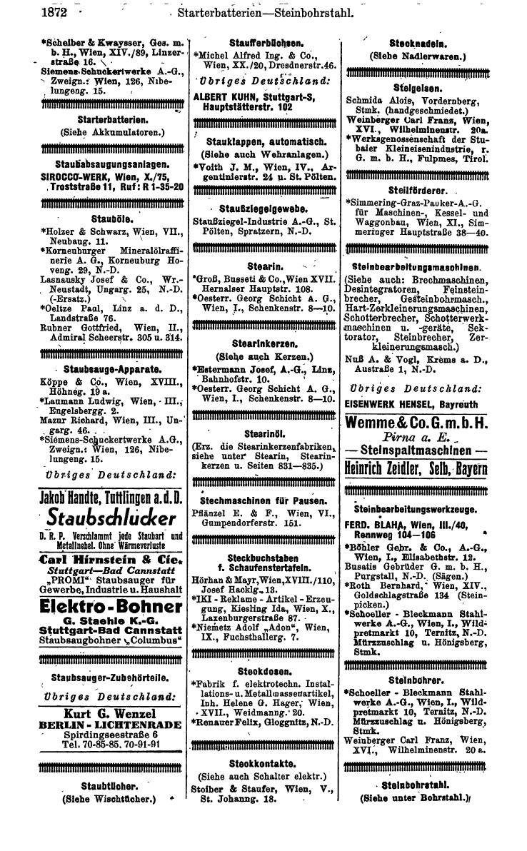 Compass. Kommerzielles Jahrbuch 1942: Ostmark. - Seite 2016