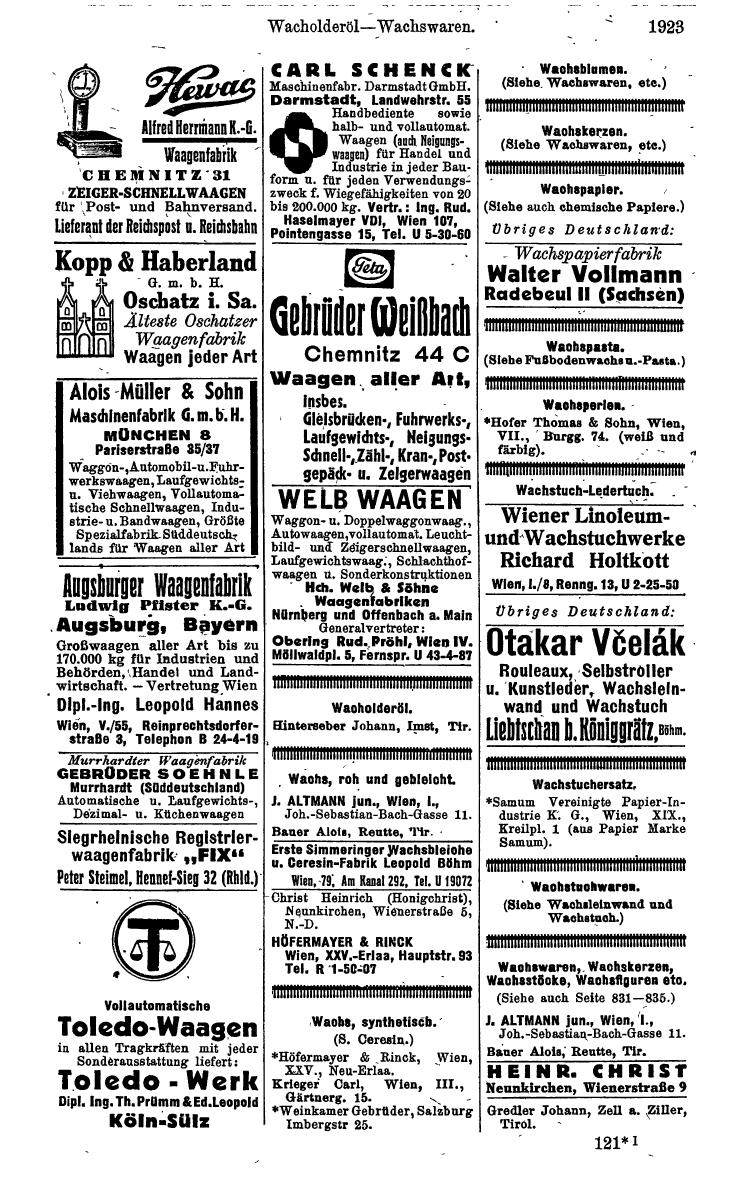 Compass. Kommerzielles Jahrbuch 1942: Ostmark. - Page 2067