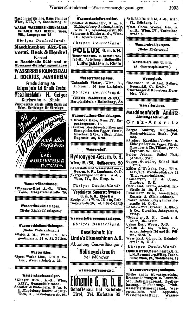 Compass. Kommerzielles Jahrbuch 1942: Ostmark. - Page 2077