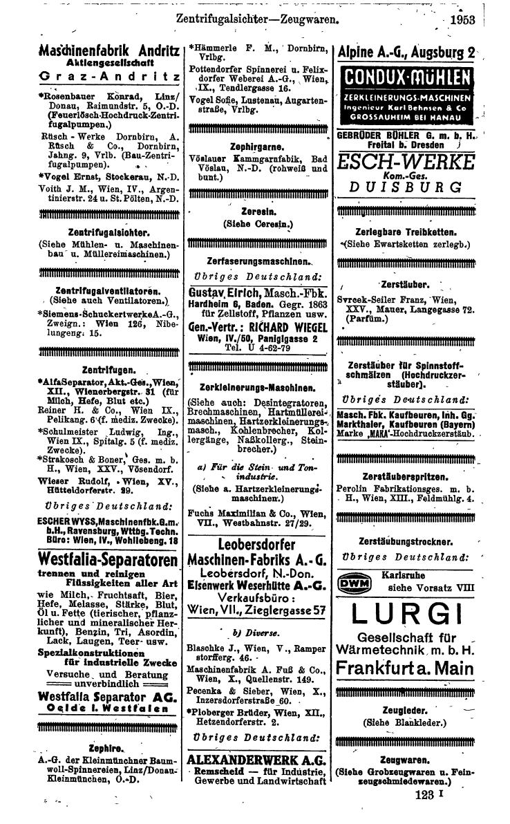 Compass. Kommerzielles Jahrbuch 1942: Ostmark. - Page 2097