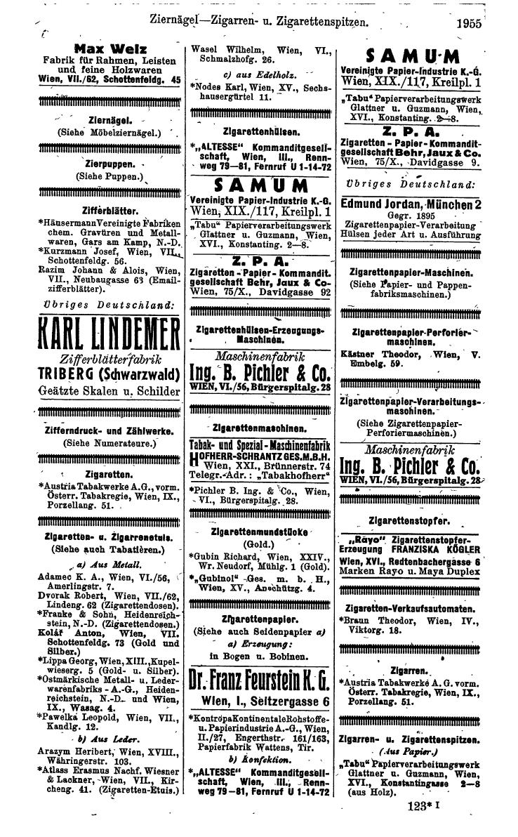 Compass. Kommerzielles Jahrbuch 1942: Ostmark. - Seite 2099