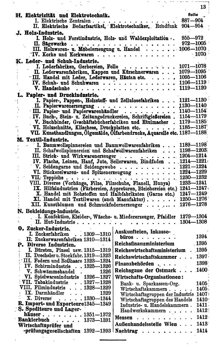 Compass. Kommerzielles Jahrbuch 1942: Ostmark. - Seite 21