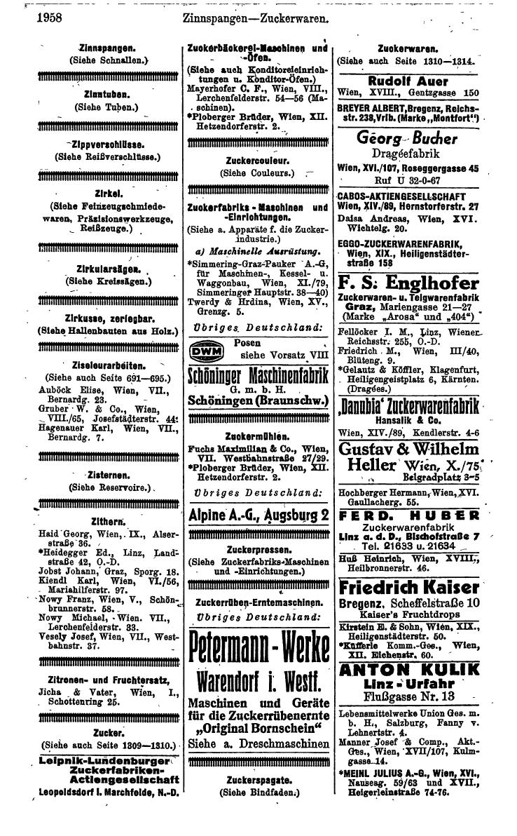 Compass. Kommerzielles Jahrbuch 1942: Ostmark. - Seite 2102