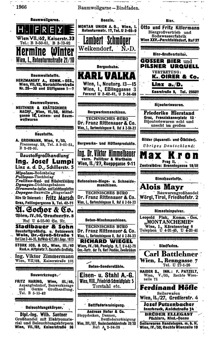 Compass. Kommerzielles Jahrbuch 1942: Ostmark. - Seite 2112