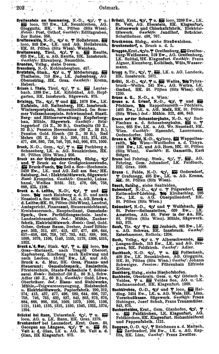 Compass. Kommerzielles Jahrbuch 1942: Ostmark. - Seite 216