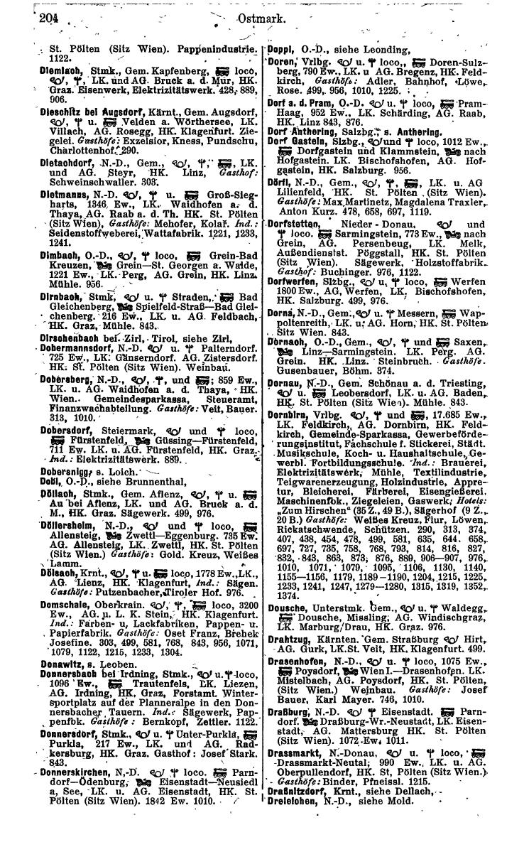 Compass. Kommerzielles Jahrbuch 1942: Ostmark. - Page 218