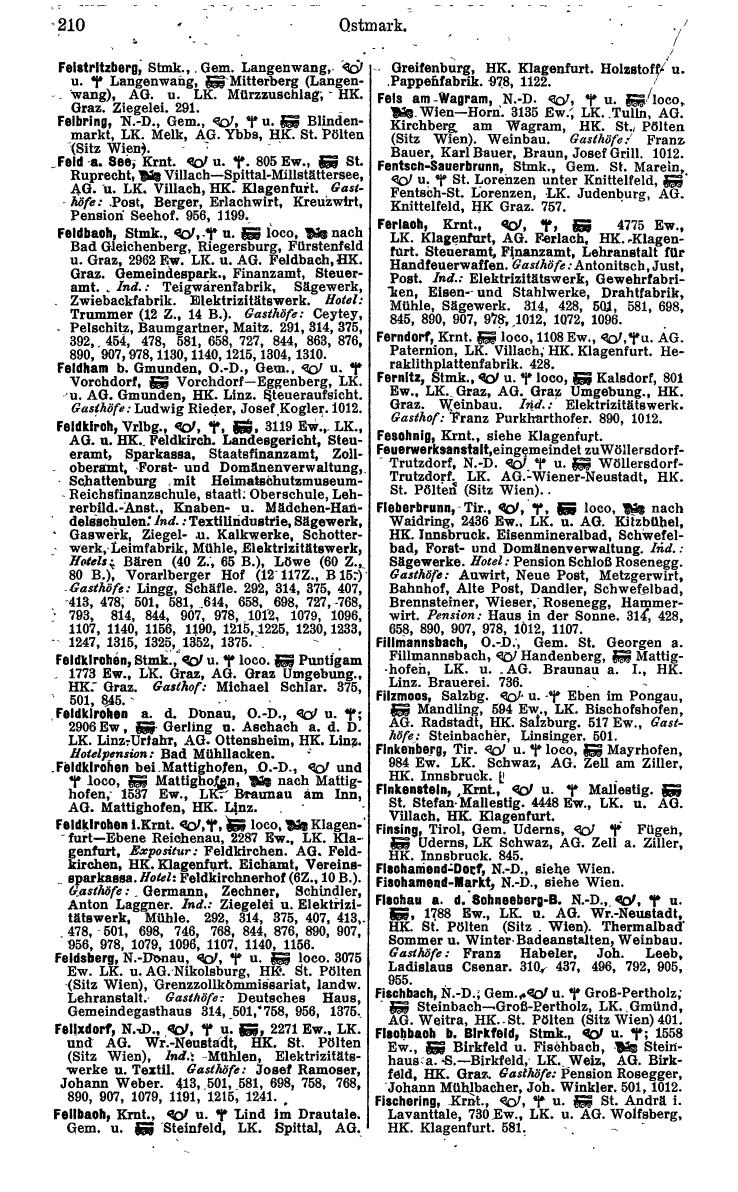 Compass. Kommerzielles Jahrbuch 1942: Ostmark. - Page 224