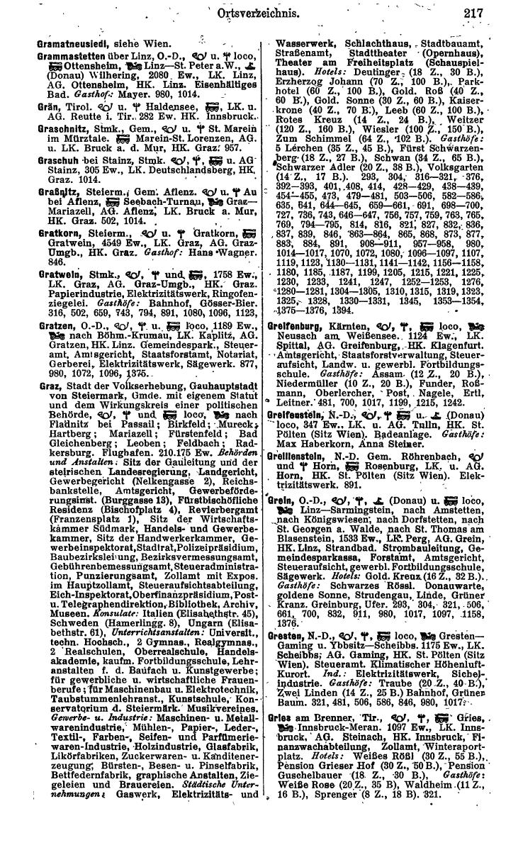 Compass. Kommerzielles Jahrbuch 1942: Ostmark. - Page 231