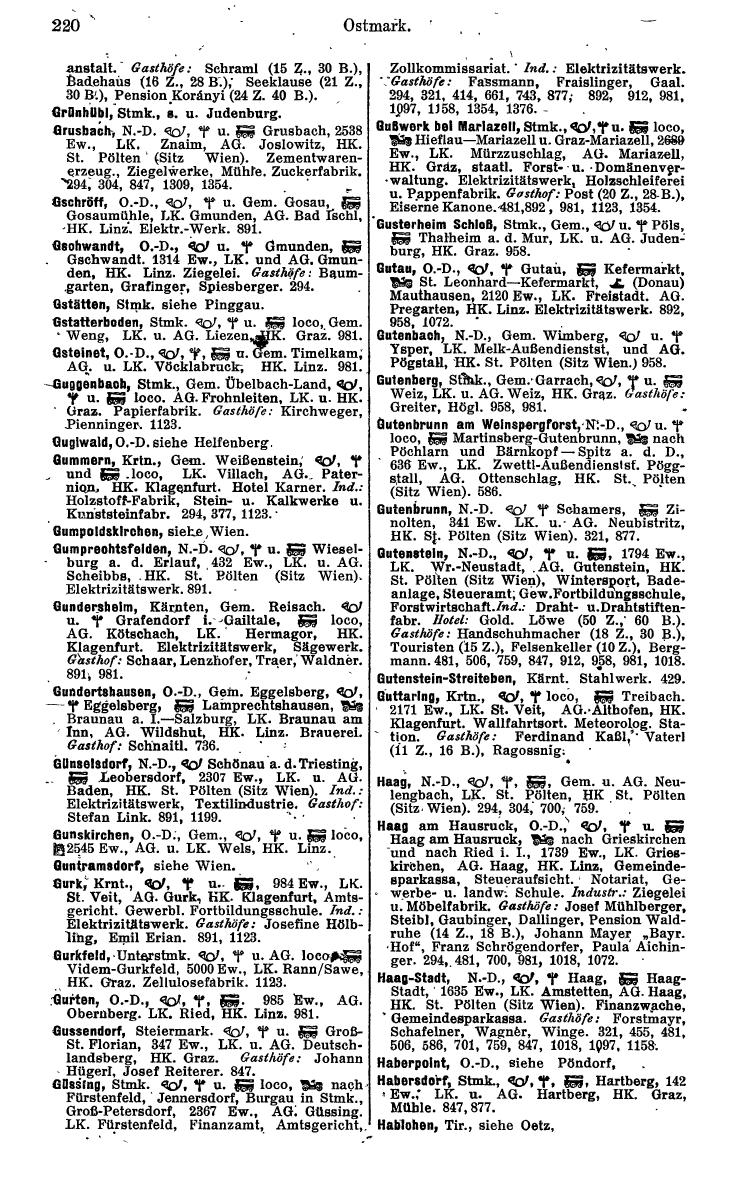 Compass. Kommerzielles Jahrbuch 1942: Ostmark. - Seite 234