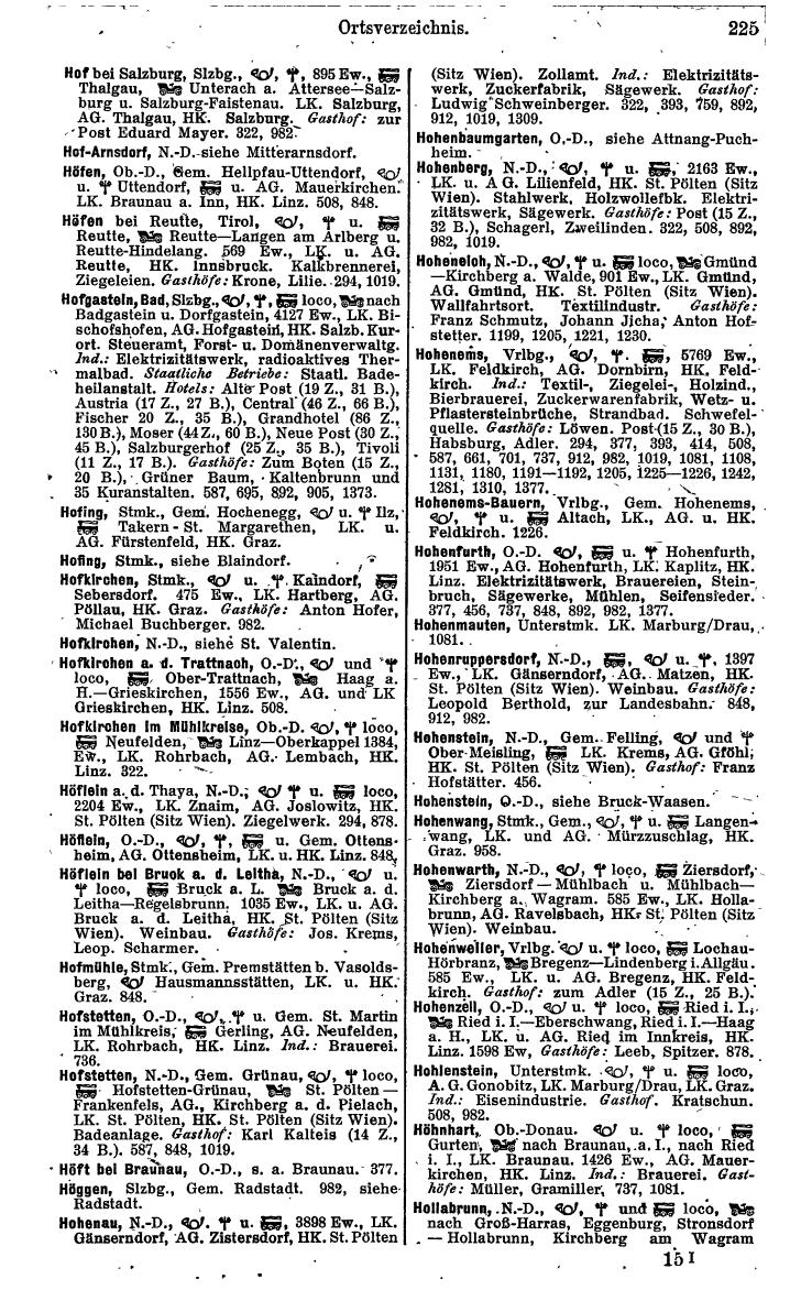 Compass. Kommerzielles Jahrbuch 1942: Ostmark. - Page 239