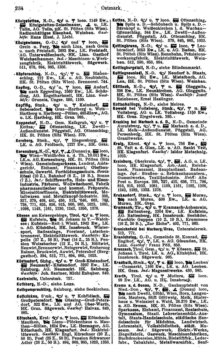 Compass. Kommerzielles Jahrbuch 1942: Ostmark. - Page 248