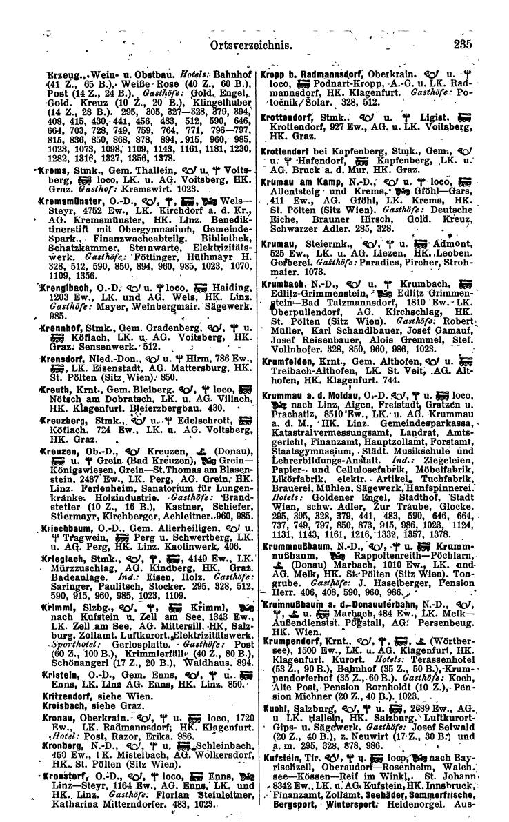 Compass. Kommerzielles Jahrbuch 1942: Ostmark. - Page 249