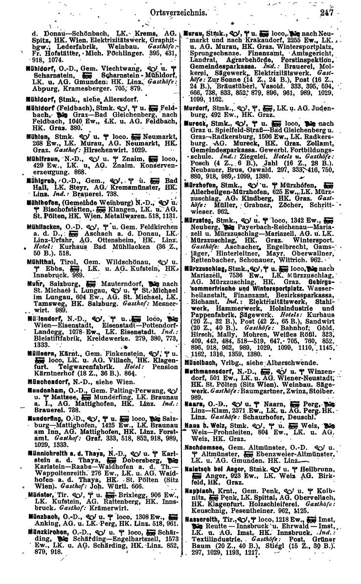 Compass. Kommerzielles Jahrbuch 1942: Ostmark. - Page 261