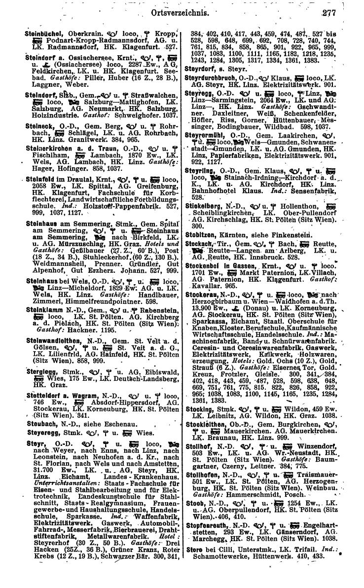 Compass. Kommerzielles Jahrbuch 1942: Ostmark. - Seite 291