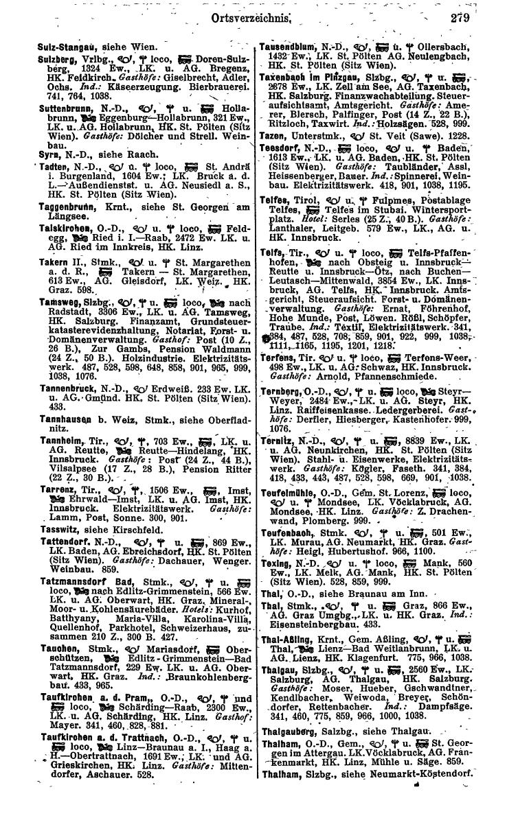 Compass. Kommerzielles Jahrbuch 1942: Ostmark. - Seite 293