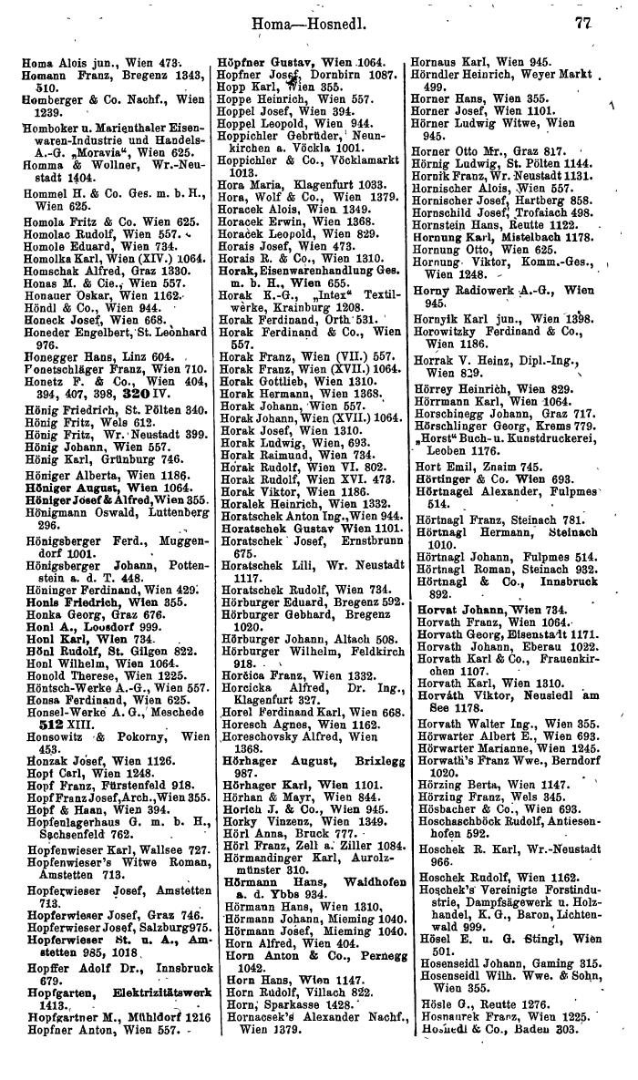 Compass. Kommerzielles Jahrbuch 1944: Ostmark. - Page 115