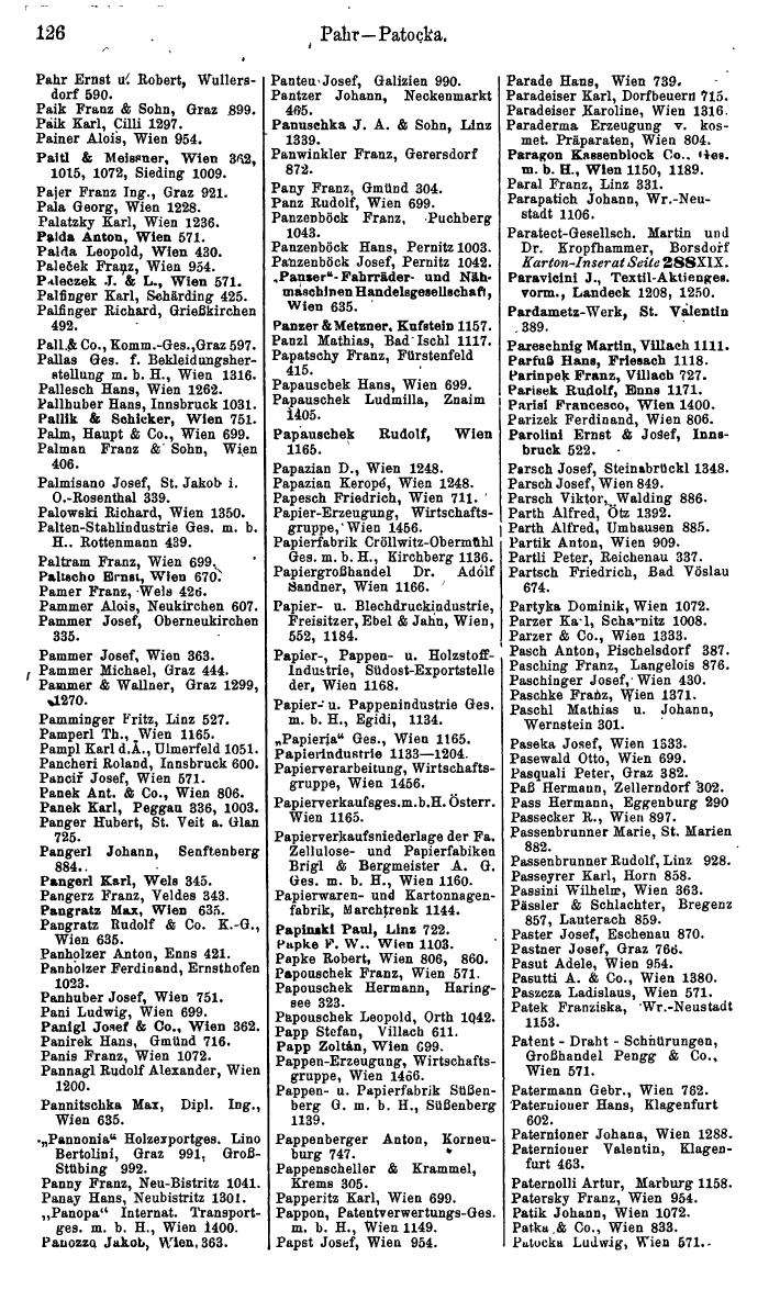 Compass. Kommerzielles Jahrbuch 1944: Ostmark. - Seite 164