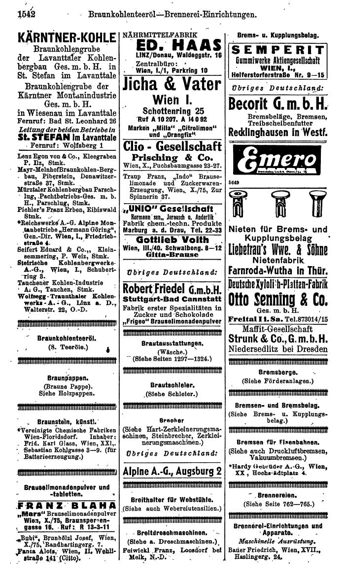 Compass. Kommerzielles Jahrbuch 1944: Ostmark. - Seite 1732