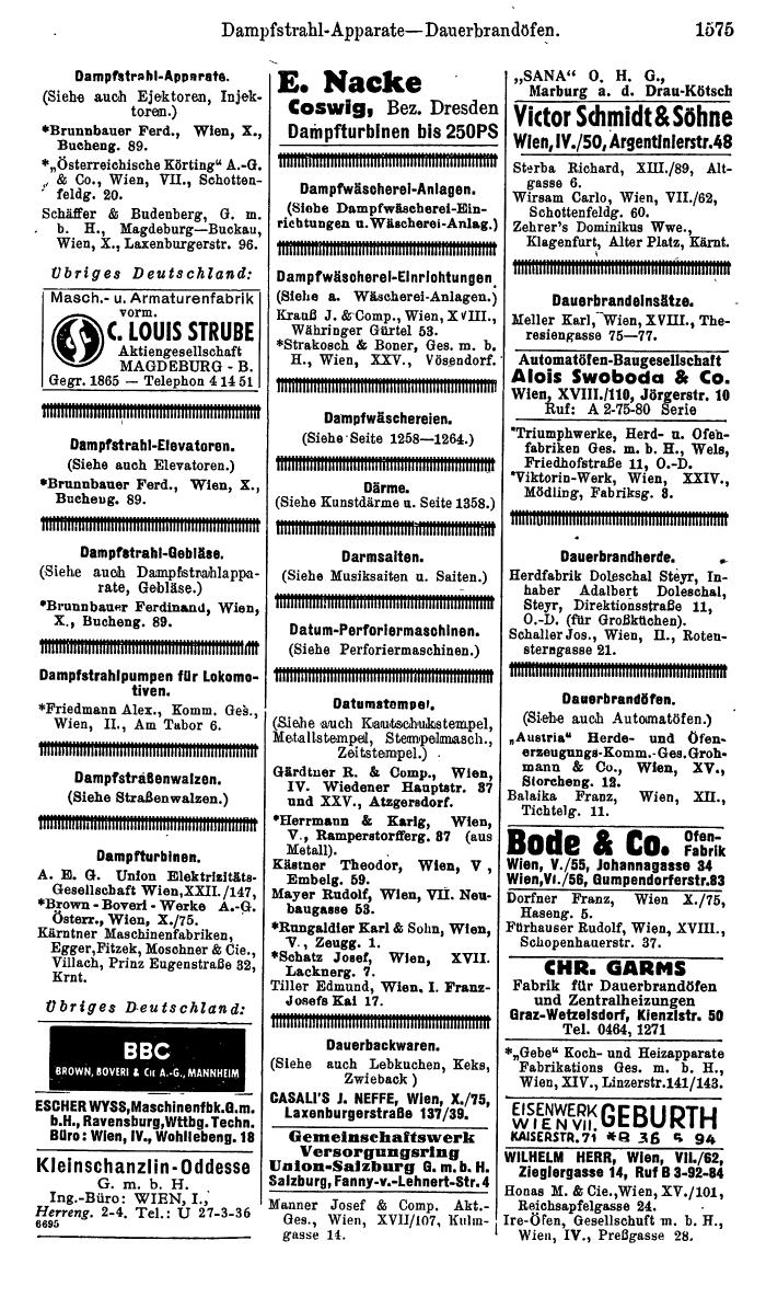 Compass. Kommerzielles Jahrbuch 1944: Ostmark. - Page 1765