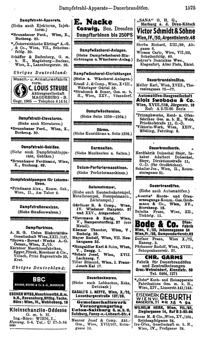 Compass. Kommerzielles Jahrbuch 1944: Ostmark. - Seite 1765
