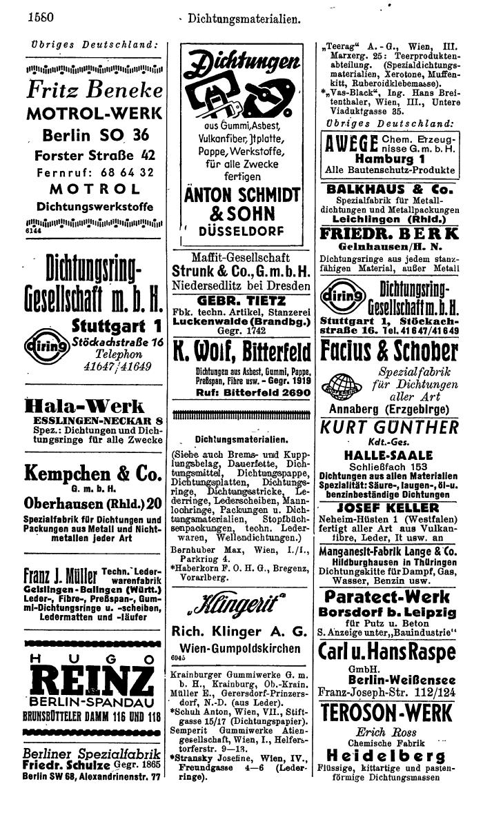 Compass. Kommerzielles Jahrbuch 1944: Ostmark. - Seite 1770