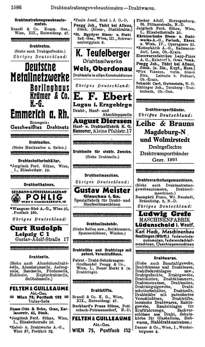 Compass. Kommerzielles Jahrbuch 1944: Ostmark. - Seite 1776