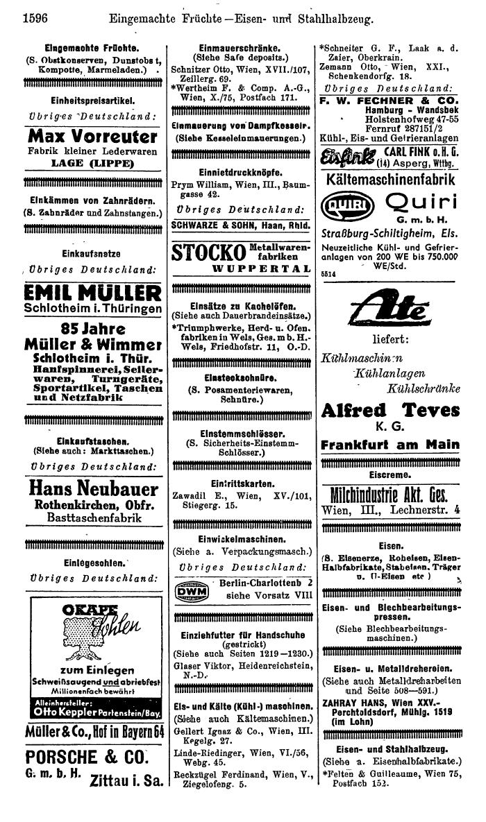 Compass. Kommerzielles Jahrbuch 1944: Ostmark. - Seite 1786