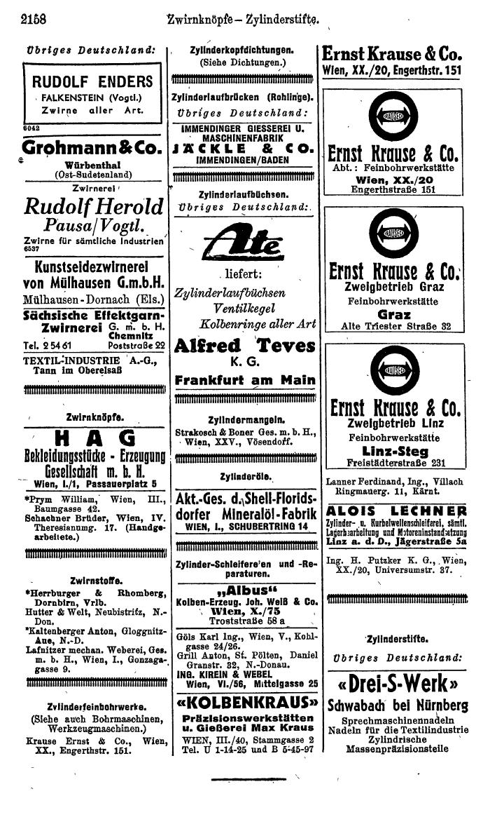 Compass. Kommerzielles Jahrbuch 1944: Ostmark. - Page 2348