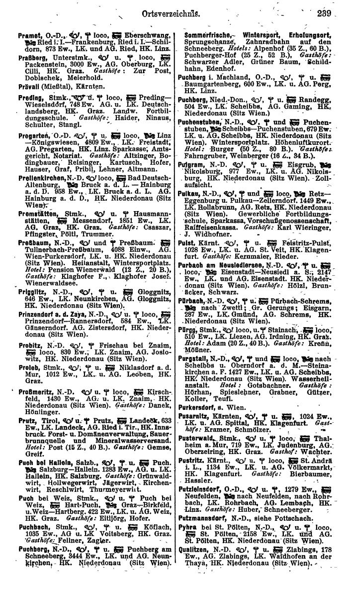 Compass. Kommerzielles Jahrbuch 1944: Ostmark. - Page 279