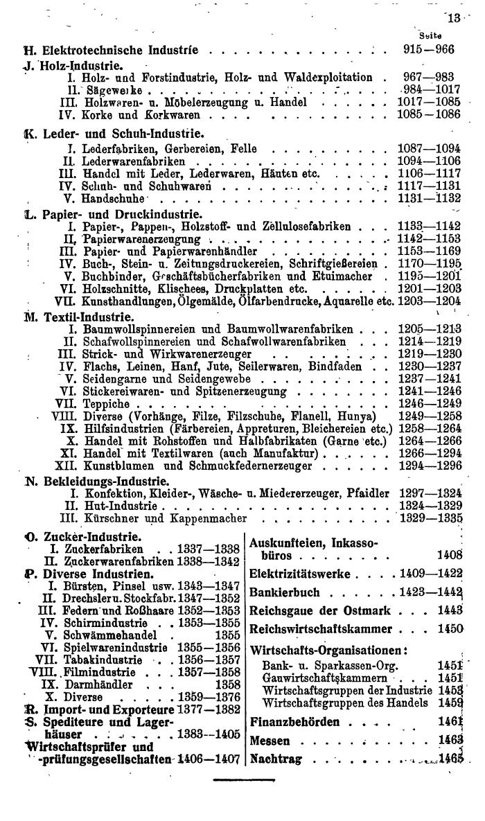Compass. Kommerzielles Jahrbuch 1944: Ostmark. - Page 37