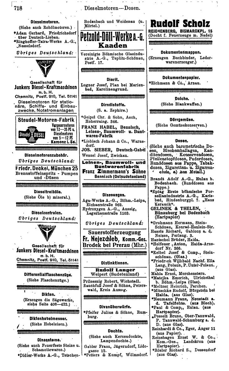 Compass. Kommerzielles Jahrbuch 1943: Sudetenland. - Seite 772