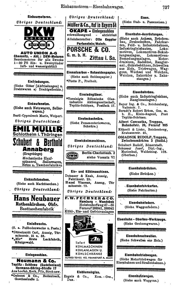 Compass. Kommerzielles Jahrbuch 1943: Sudetenland. - Seite 781