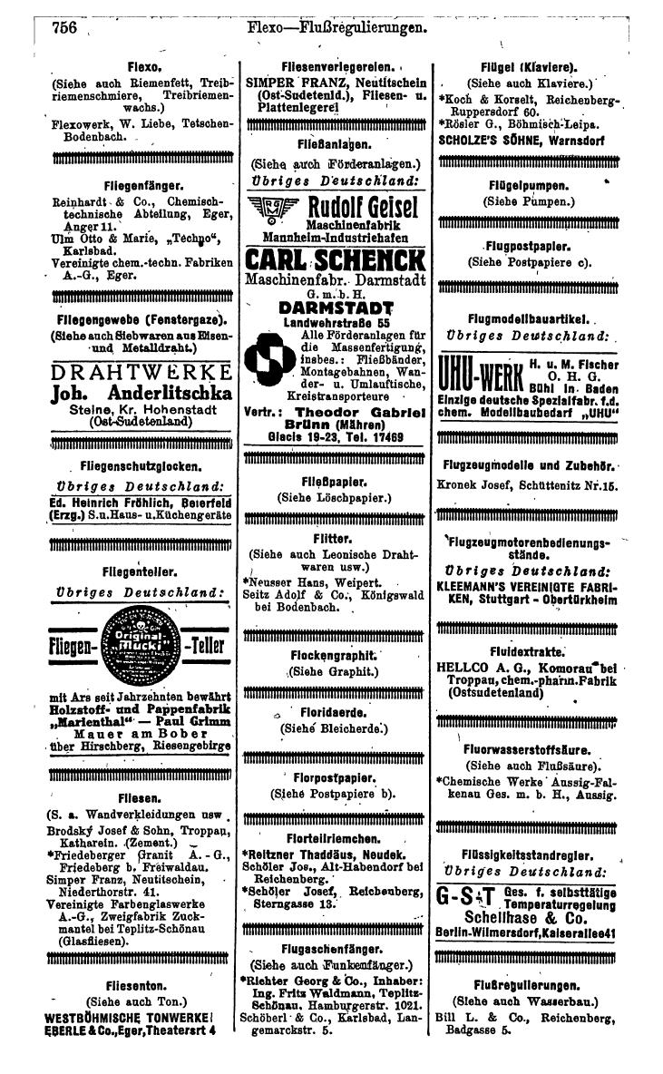 Compass. Kommerzielles Jahrbuch 1943: Sudetenland. - Seite 810