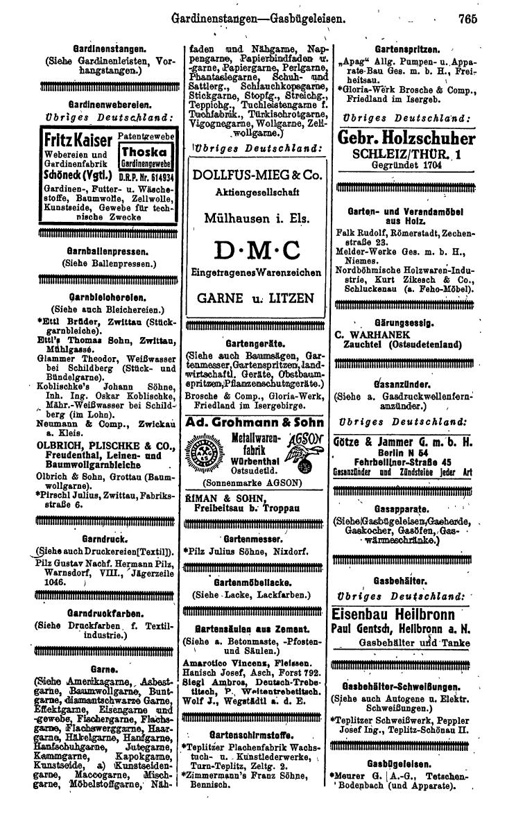 Compass. Kommerzielles Jahrbuch 1943: Sudetenland. - Seite 819