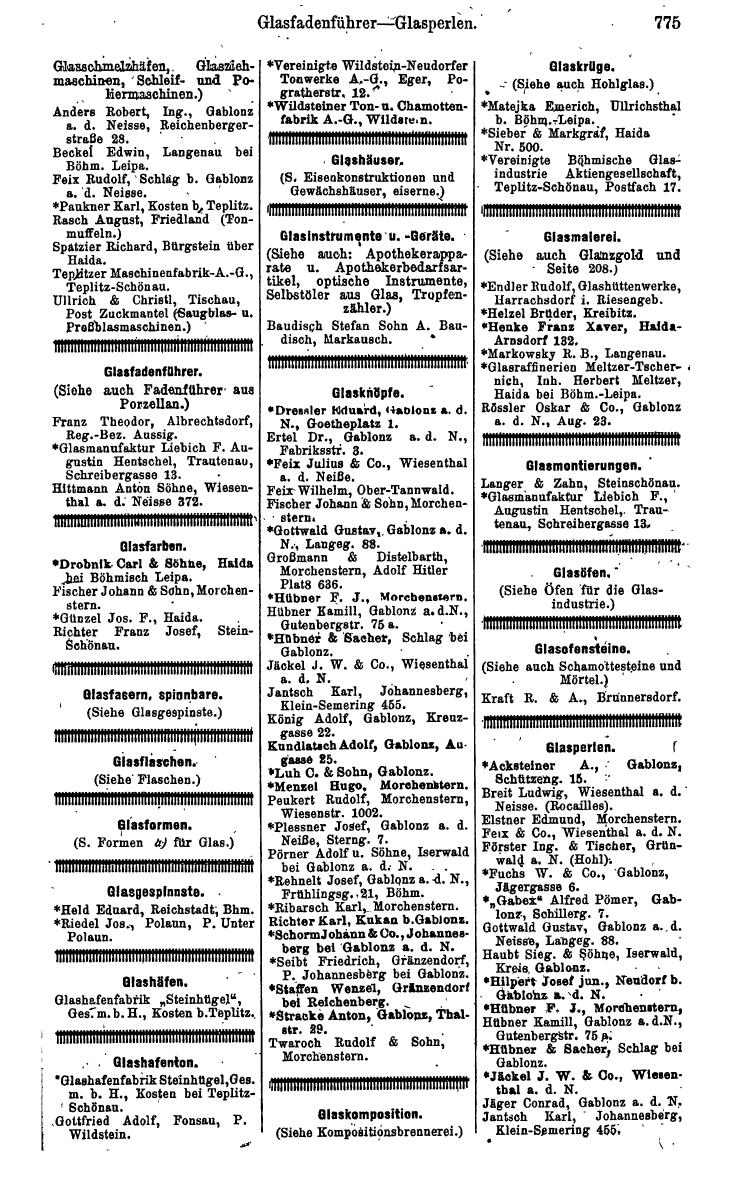 Compass. Kommerzielles Jahrbuch 1943: Sudetenland. - Seite 829