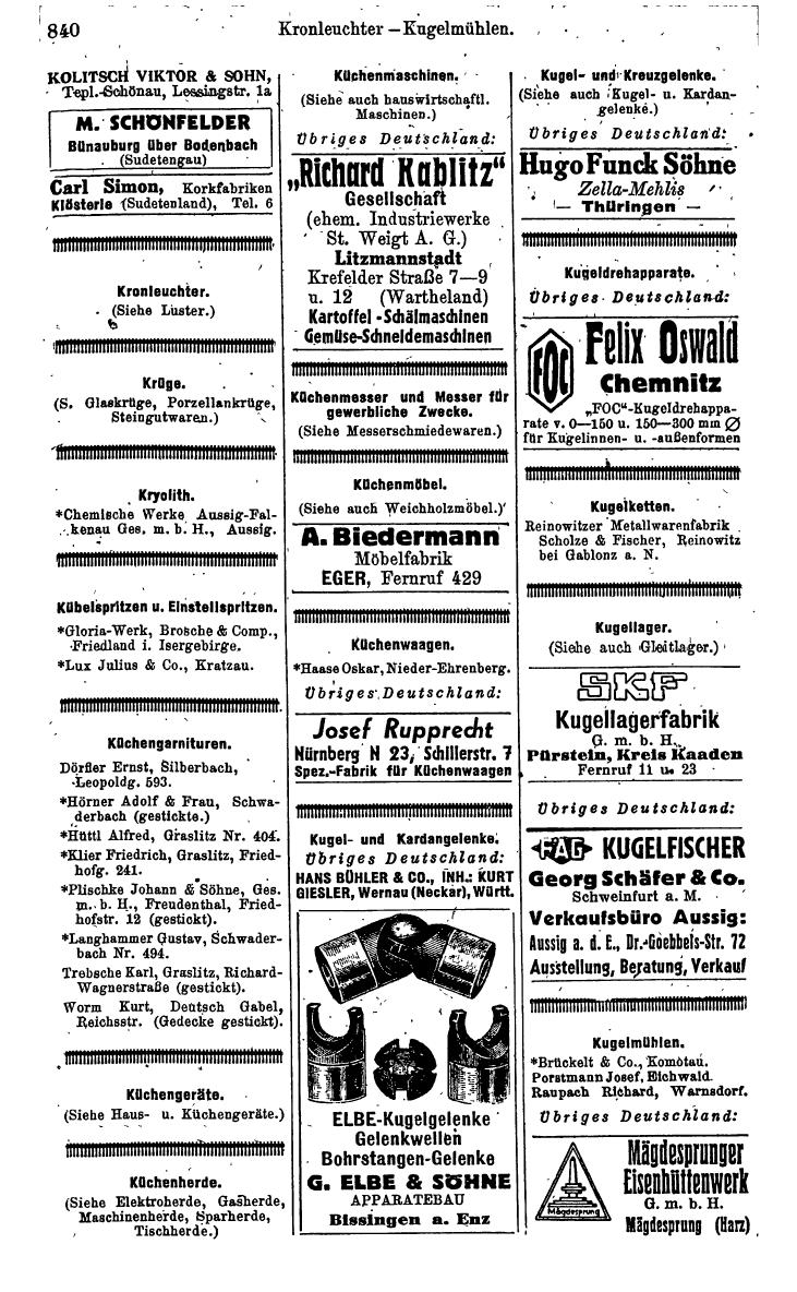 Compass. Kommerzielles Jahrbuch 1943: Sudetenland. - Seite 894