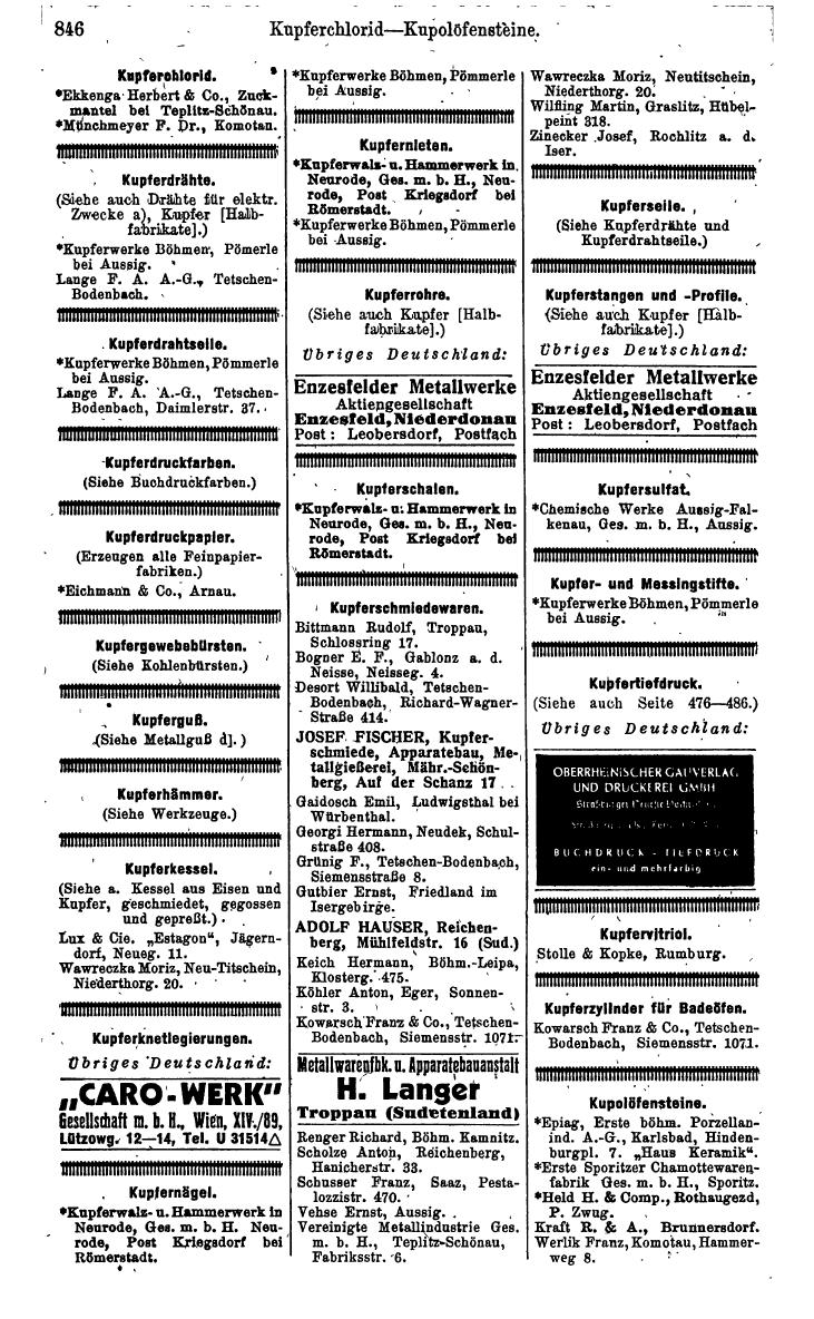 Compass. Kommerzielles Jahrbuch 1943: Sudetenland. - Page 900