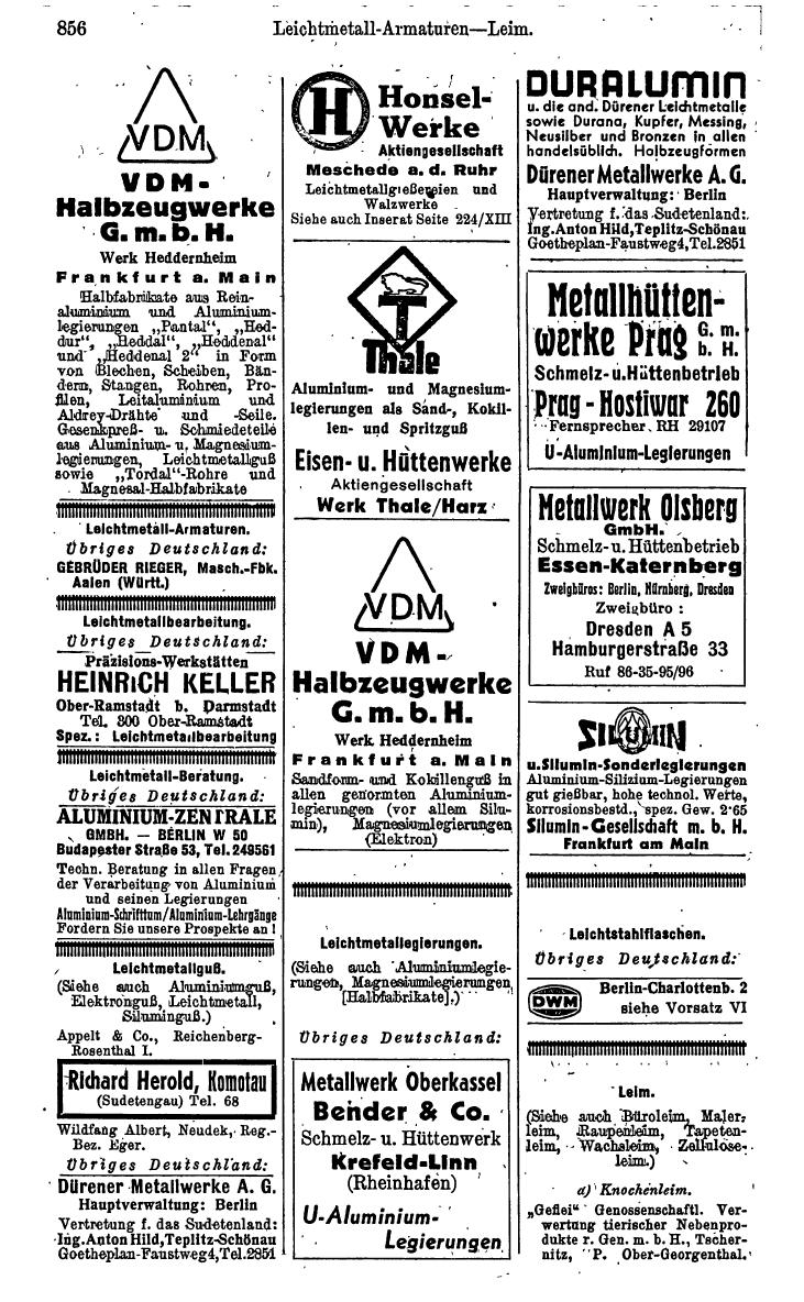 Compass. Kommerzielles Jahrbuch 1943: Sudetenland. - Seite 910