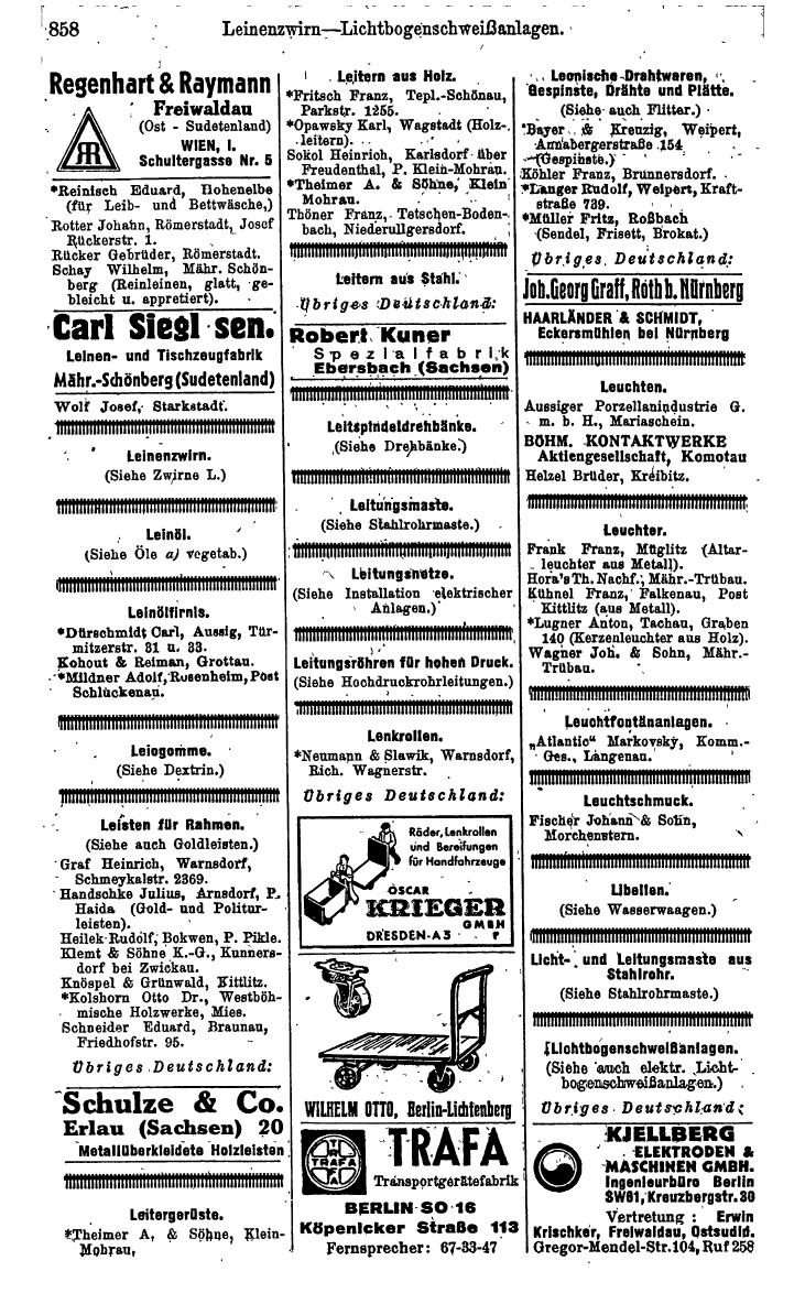 Compass. Kommerzielles Jahrbuch 1943: Sudetenland. - Seite 912